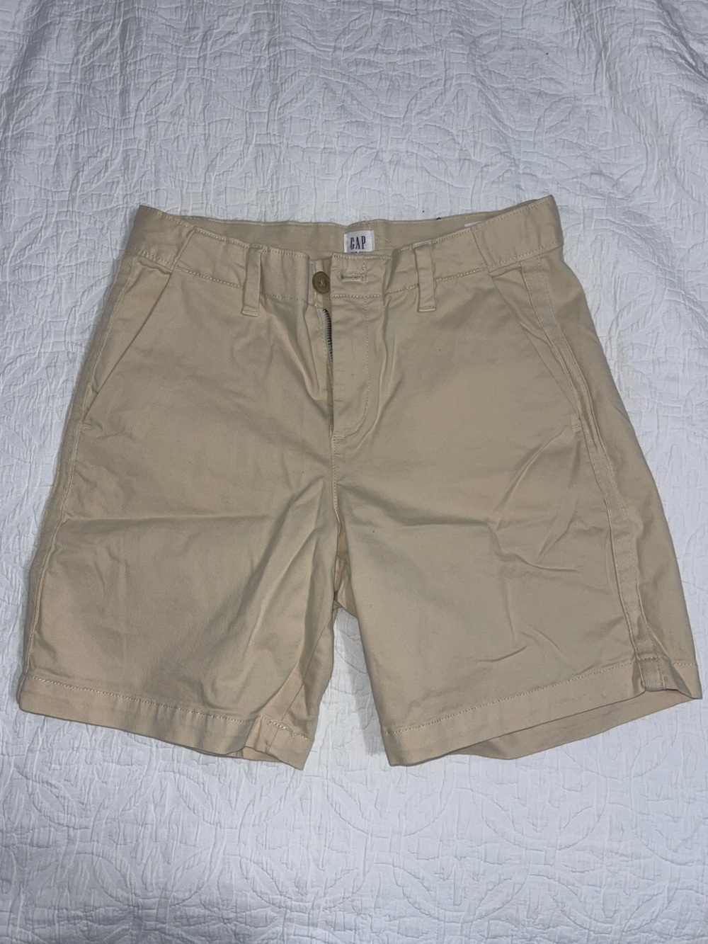 GAP Khaki Girlfriend Chino Shorts Size 0